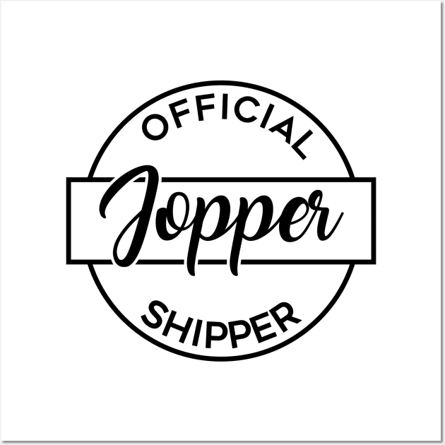 Official Jopper Shipper Wall Art by brendalee